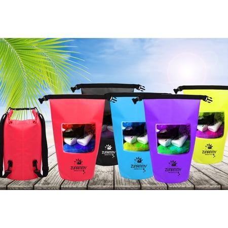 Zunammy 10 LT Waterproof Dry Bag with Transparent Window