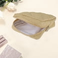 thumbnail image 3 of Unique Bargains 1 Pc Lady Portable Square Lipstick Bag for Outdoor Activities Light Coffee Color Polyester, 3 of 6
