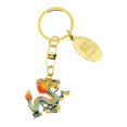 thumbnail image 1 of Polished Keychain Dragon Keychain Polished Long-lasting Decorative Faucet Design Exquisite Key Holder for Good Luck Fade-resistant Comfortable Touch, 1 of 8