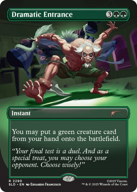 Magic the Gathering Secret Lair x Avatar: The Last Airbender - Everything Changed (Non-Foil)