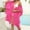 Hot Pink, variant on New Arrivals AXXD Beach Cover Ups for Women Plus Size Bathing Suit Cover Up For Beach Pool Swimwear Crochet Cardigan