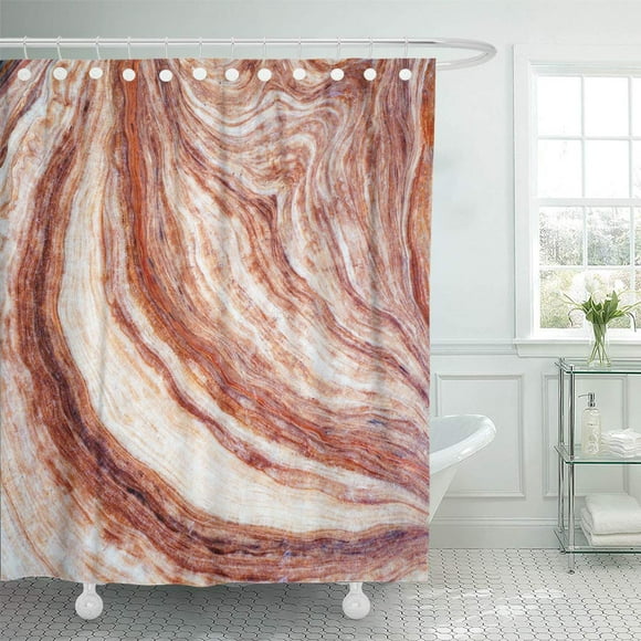 SUTTOM Marble Stone Background Granite Elegance Effect Slab Vintage Grunge Nature Shower Curtain 60x72 inch