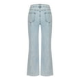 thumbnail image 4 of WMTBSRSW Bell Bottom Jeans for Women Trendy Low Waisted Wide Leg Denim Pants Stretchy Jeans Flare Leggings with Pockets Y2k Jeggings, 4 of 8