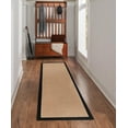 thumbnail image 3 of Linon Home Décor Athena Area Rug or Runner Collection, Cork and Black, 2.5' x 12', 3 of 3