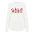 thumbnail image 5 of EQWLJWE Valentine's Day Sweatshirt for Women,Adorable Gnome Love Print Tops Shirts Casual Long Sleeve Crewneck Sweatshirts, 5 of 5