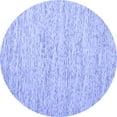 thumbnail image 1 of Ahgly Company Indoor Round Abstract Blue Contemporary Area Rugs, 8' Round, 1 of 4