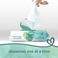Pampers Aqua Pure Natural Sensitive Baby Wipes, 10X Pop-Top, 560 Ct