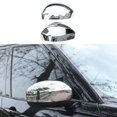 thumbnail image 1 of Pour Land Rover Discovery 5 2017-2020 Bordure de Rétroviseur Extérieur Chromé 2 Pcs, 1 of 4