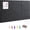 Black, variant on Hapric Large Cork Board 36" x 24", 6 Pack Black Felt Wall Tiles with 30 Pcs Pushpins for Walls Office