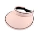 thumbnail image 2 of Sombrero de sol de seda de hielo de doble cara para mujer - UPF Protección Solar, Plegable y Transpirable, Ala de 12 cm, Circunferencia de 56-58 cm, Beige/Rosa/Azul, 2 of 7