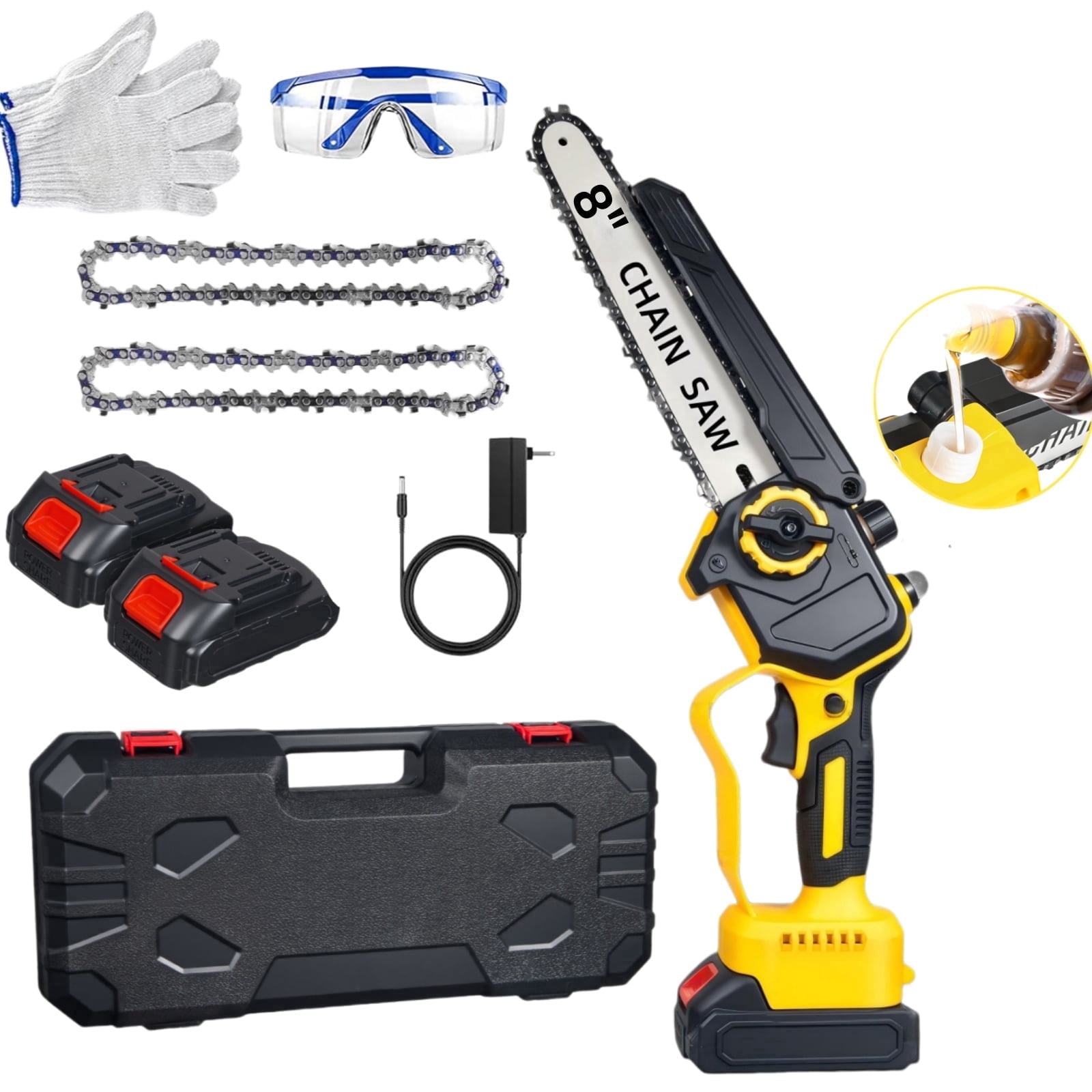 Sun Joe SWJ599E Tree Limb Master Electric Handheld Chainsaw , 14