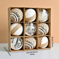 Steadline 18 Piece Christmas Ball Ornament Set With Assorted Designs - Complete Holiday Decor Collection For Tree And Home Display Colorful Plastic Construction With Secure Hanging Loops