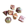 thumbnail image 1 of 7 piezas de dados poliédricos bicolores D8 D10 (0-9) D10 (10-90) D12 D20 7 dados digitales para MTG RPG favores de juguete par Hugo Dados poliédricos, 1 of 10