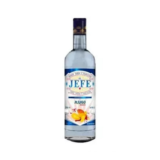Pack de 12 Licor de Agave El Jefe Mango 1 L