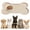 Beige, variant on Dog Food Mat Anti-Slip Silicone Dog Bowl Mat Thicker Pet Placemat Waterproof Cat Feeder Pad with Raised Edge Puppy Kitten Feeding Mats Suitable Small Medium-Sized,Beige 10" x 20"