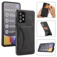 thumbnail image 1 of Funda de cuero para Samsung Galaxy A50, A12, A32, A52, A72, S22, S21, S20, S10 Plus, FE Note 20, Ultra lujosa, con soporte para teléfono Fivean unisex, 1 of 2