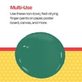thumbnail image 3 of Pintura de Dedos Escolar Smart Verde Lavable 473 ml, 3 of 5