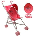 thumbnail image 5 of The New York Doll Collection Baby Doll Stroller, First Toy Stroller Unicorn, 5 of 7
