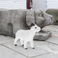 thumbnail image 2 of Simulated Goat Figurine Small Goat Statue Fake Goat Modeling Craft Desktop Mini Goat Decor, 2 of 6