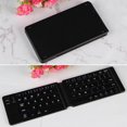 thumbnail image 3 of Christmas Gifts Liweisiy Two-Fold Wireless Bluetooth Keyboard For Mobile Phones And Tablets D5279 Black One Size, 3 of 9