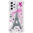 thumbnail image 2 of Compatible with Samsung Galaxy A23 5G Case Liquid Glitter Cute Stylish Slim Silicone Quicksand Sparkle Shockproof Protective for Women Girls Case for Samsung Galaxy A23 5G Tower YB, 2 of 12