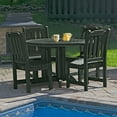 thumbnail image 3 of highwood® Eco-Friendly Recycled Plastic Lehigh 5pc Round Dining Set, 3 of 9