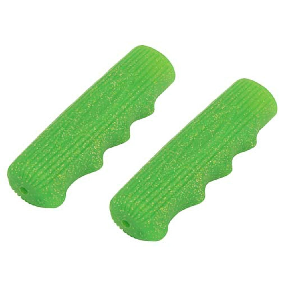 Grips Kraton Rubber 212 Sparkle/Green. Bike grips, bicycle grips, lowrider grips, beach cruiser