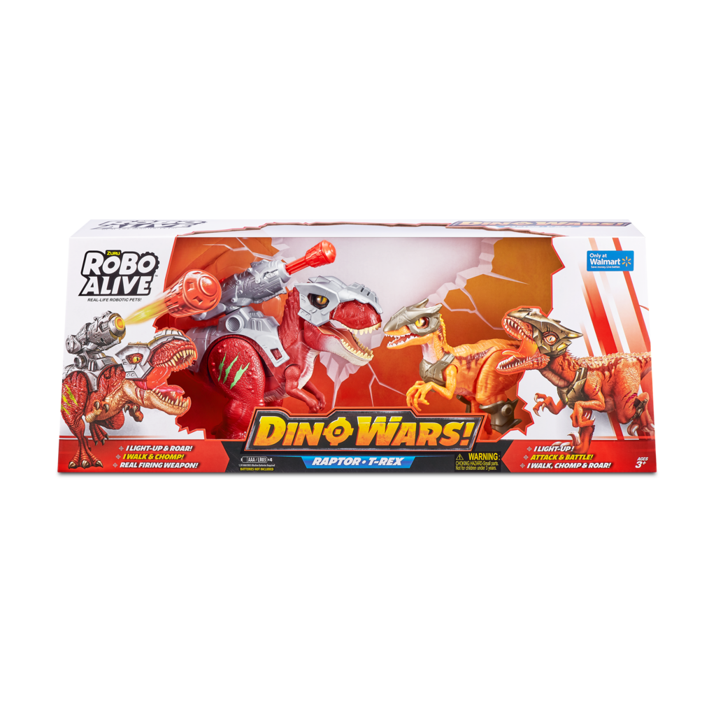 Robo Alive Electronic Pets Dino Wars Series 1 Combo Pack by ZURU