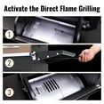 thumbnail image 5 of Z GRILLS Flame Expert 572 Sq.in Cooking Area 8 in 1 Wood Pellet Grill & Smoker with Direct Flame Searing, Auto Temperature Control for Outdoor BBQ, Bronze-6002B, 5 of 17