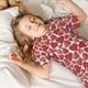 thumbnail image 5 of Balery Hearts Conjunto de Pijama Infantil de Manga Corta con Estampado – Ropa de Dormir de Algodón Suave-Large, 5 of 6