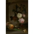 thumbnail image 2 of Jan Piotr Łuczyński 13x18 Gold Ornate Wood Frame and Double Matted Museum Art Print Titled - Flowers (1843), 2 of 4