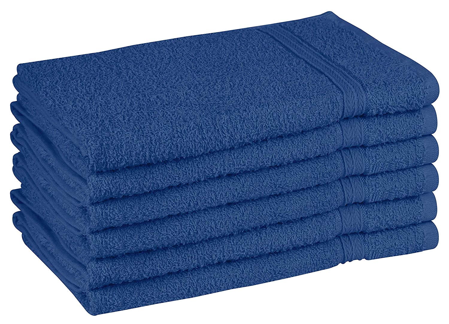 High Quality 6 Pack Cotton Salon Hand Gym 700GSM Spa Towels Large 16 x 28 in 