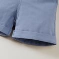 thumbnail image 6 of MEZZALL Boys Girls Solid Color Summer T-Shirt Short Sleeve Tshirts Tops Sports Shorts 2PC Outfits Relaxed Fit Infants Dailywear, White, 12-18 Months, 6 of 8