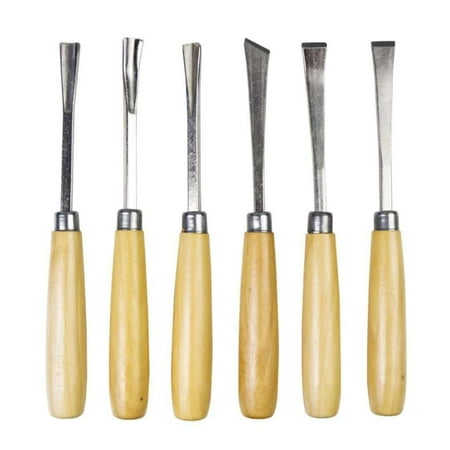 Wood Carving Gouges 6pcs Professional Wood Carving Hand Chisels Set ...