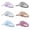 6 Packs, variant on Baywell Women Sun Visor Cap Solid Color Visor Elastic Sports Hat Empty Top Baseball Beach Hat, 6 Packs
