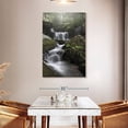 thumbnail image 3 of Elephant Stock Rickett's Waterfall Wall Art - Vertical Canvas Wall Art - Living Room Wall Decor - Wellness Canvas - Green And Brown Decor By Lisa Larson - 32" x 48", 3 of 8