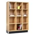 thumbnail image 2 of DWI CC-3615-51M 12 Equal Openings Cubby Cabinet, Maple, 2 of 7