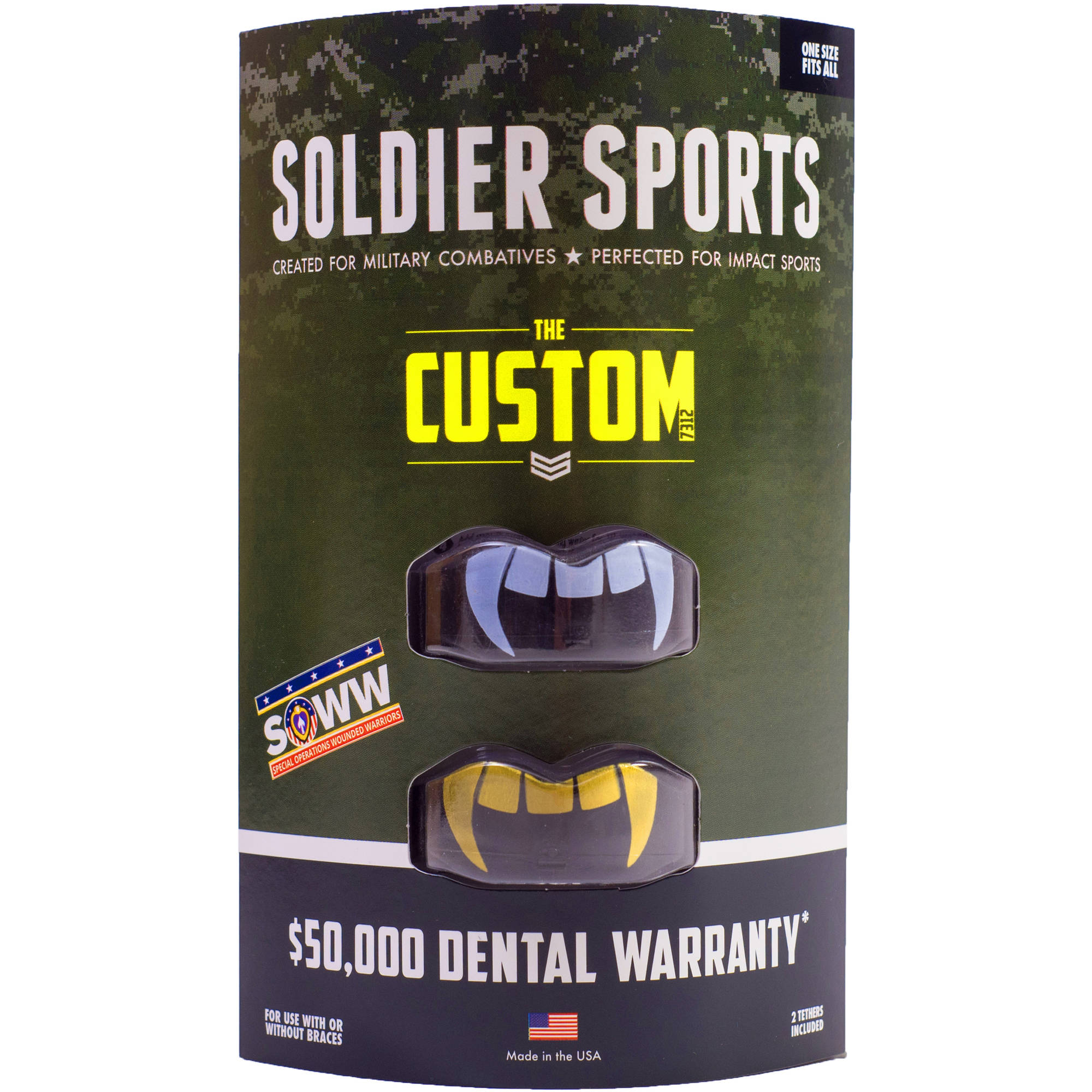 Soldier Sports Custom 7312 Sport Mouth Guard, Beast