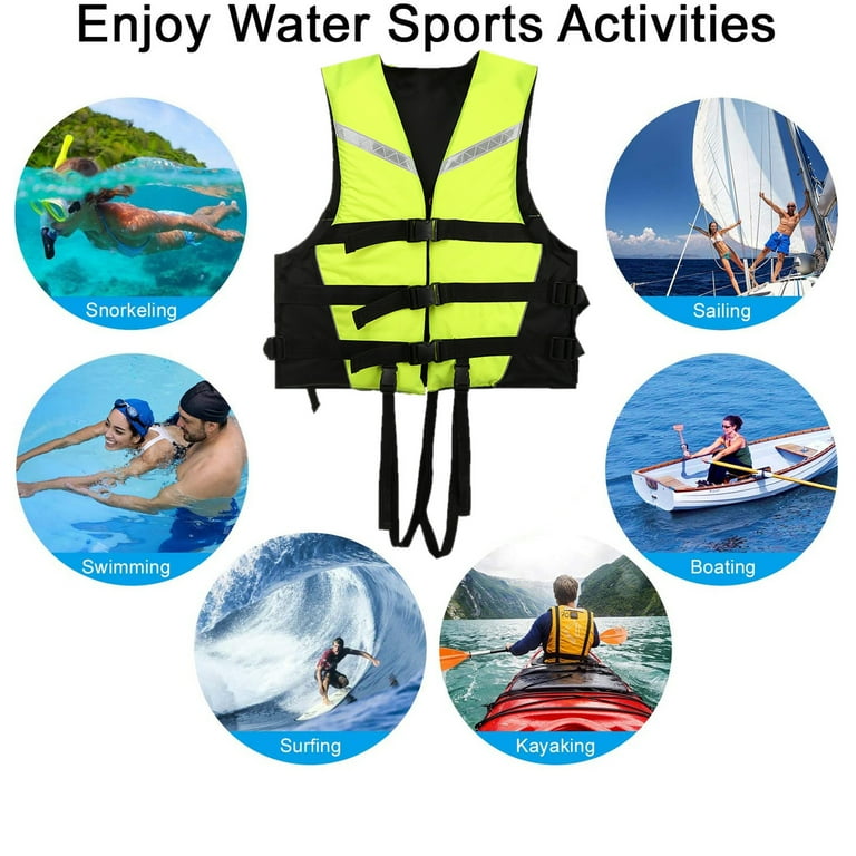 Manual Inflatable Life Vest 4x Life Jacket Low Profile Vest Women s Life Jacket for Kayaking Snorkeling Vest for Adults Life Jackets Water Sport Foam Ring Sailing Life Jackets for Adults Vest Youth