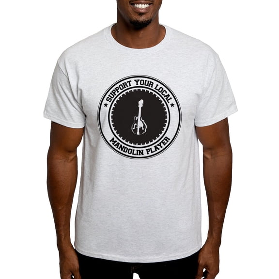 CafePress - Support Mandolin Player Light T Shirt - Light T-Shirt - CP