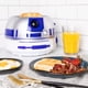 thumbnail image 5 of Uncanny Brands Star Wars R2D2 tostador de lujo, se ilumina y hace sonidos como Artoo, 5 of 5