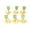 Gold, variant on 6pcs Open-Style Guitar Tuning Keys String Tuning Pegs Vintage Tuners Guitar Machine Head 3L3R with Mounting Screws for Folk Guitar and Electric Guitar