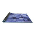 thumbnail image 2 of Ahgly Company Indoor Square Patchwork Blue Transitional Area Rugs, 7' Square, 2 of 4