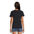 thumbnail image 6 of RealSize Women's V-Neck Tee with Short Sleeves, Sizes XS-3XL, 6 of 6