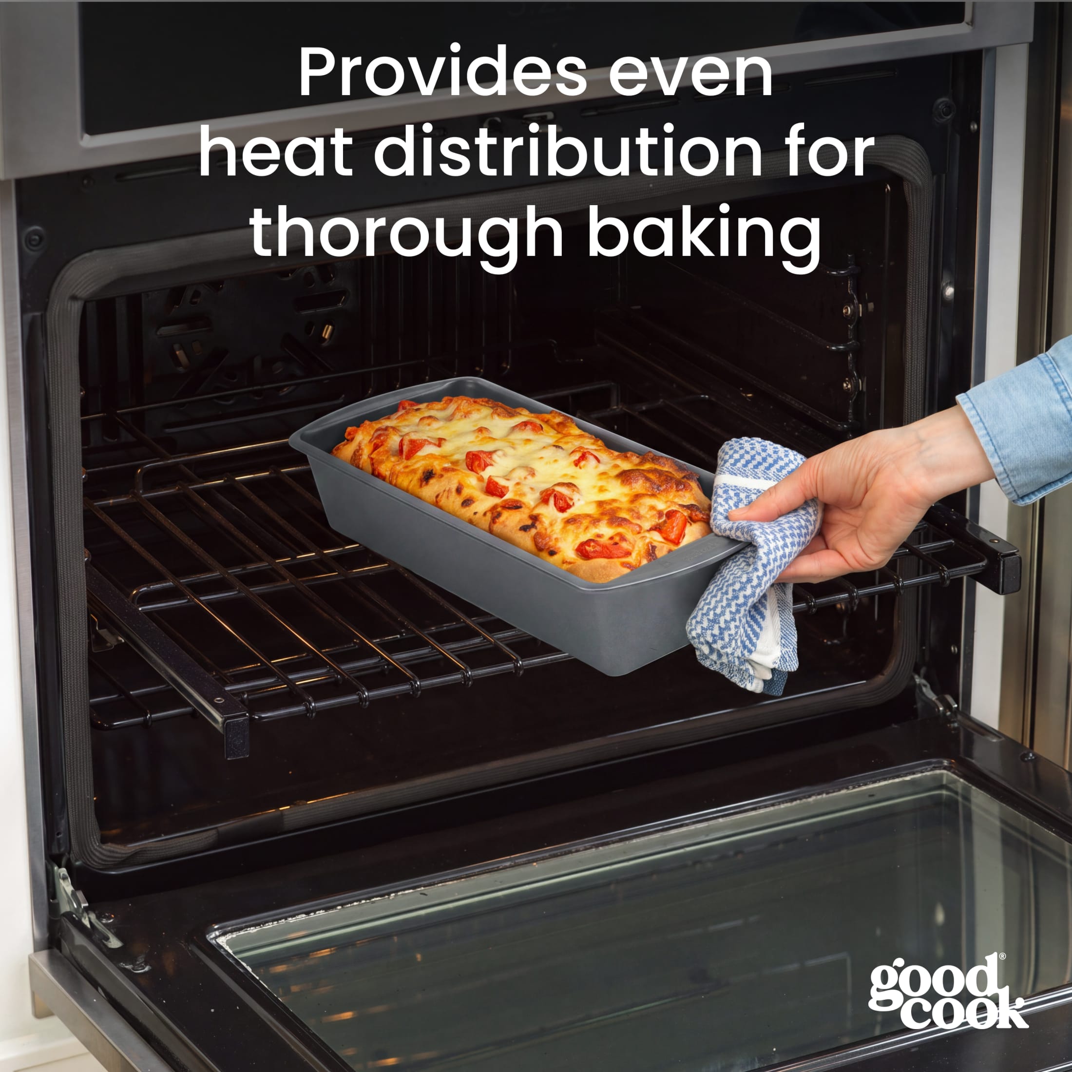 GoodCook Extra-Large Nonstick Loaf Pan Set of 2 photo 7