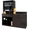 Coffee Break Room Lunch Room "FULLY-ASSEMBLED+Ready-To-Use" BREAKTIME Model 2347 3pc Group - Elegant Espresso Color - INSTANTLY create a great coffee break lunch room! (Accessories NOT included)
