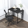 Small Folding Computer Desk 32 inch, Writing Gaming Computer Desk for ...