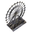 thumbnail image 4 of Adorno de noria, decoración de noria de escritorio, modelo de noria de metal, estatua de noria fiel a su promesa, 4 of 12