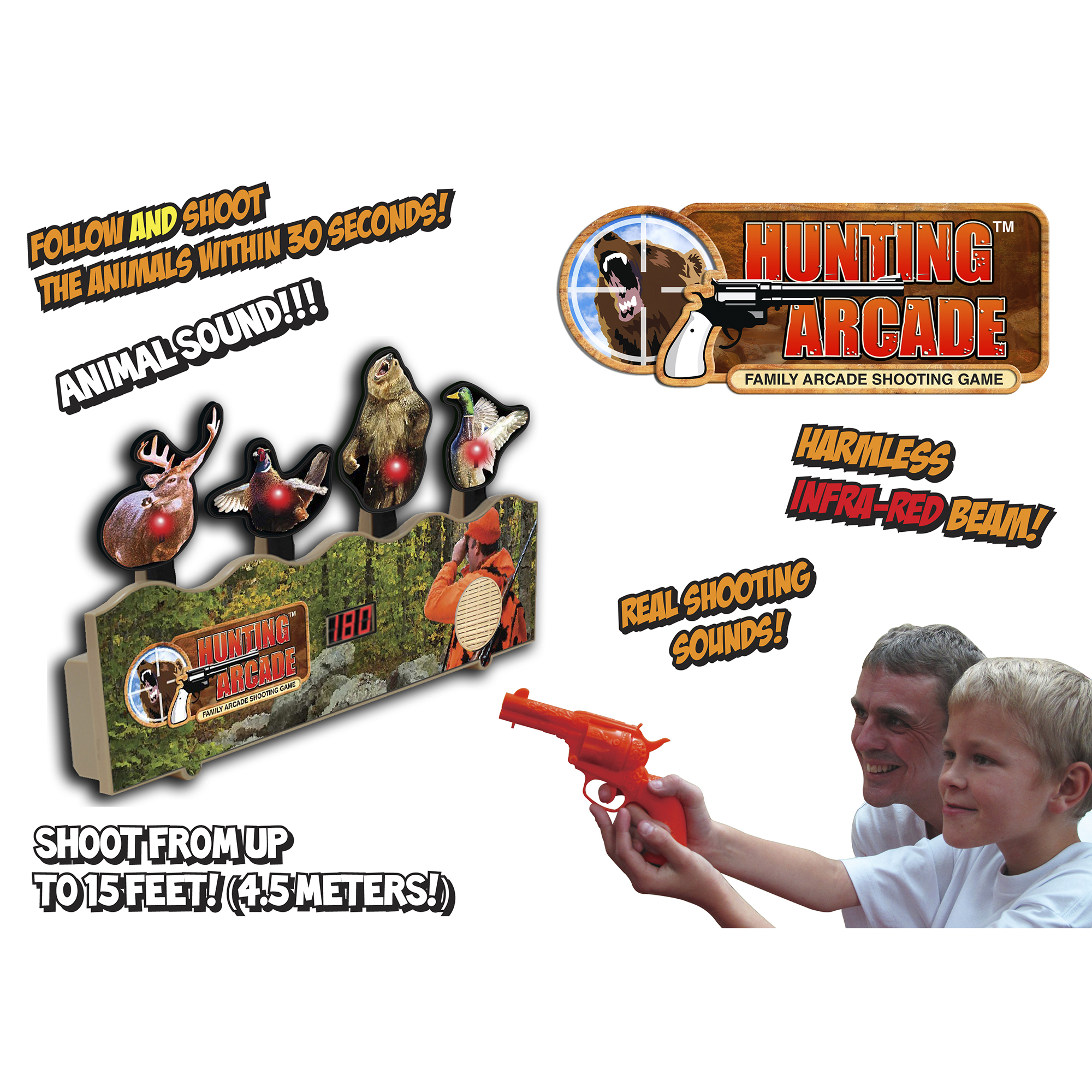 Dragon-i: Hunting Arcade Infra-Red Beam Shooting Game
