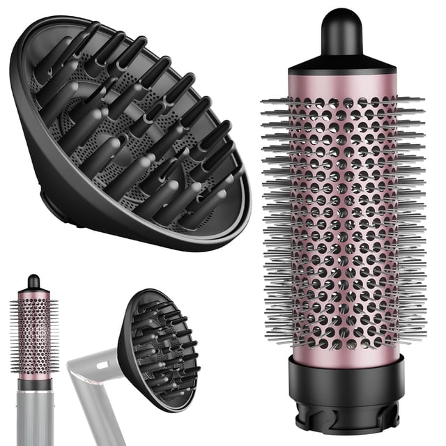 Round Volumizing Brush and Large Diffuser for Shark FlexStyle Attachment